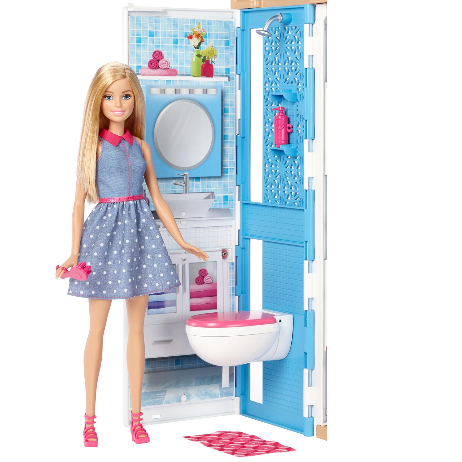 Игровой набор – Домик и кукла Barbie  